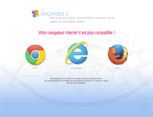 Tablet Screenshot of packweb3.com